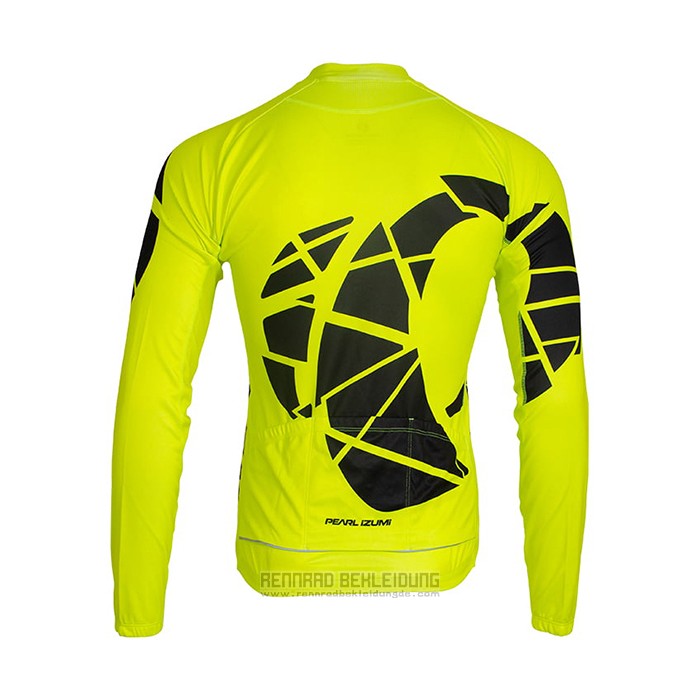 2021 Fahrradbekleidung Pearl Izumi Gelb Trikot Langarm und Tragerhose